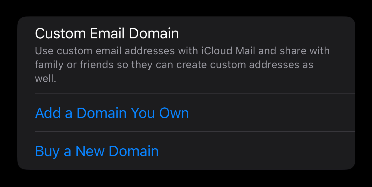 custom email address banner