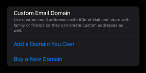 custom email address banner